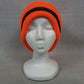 Majestic 75-8202 Reflective Trim Stripe HV Orange Knit Beanie Cap Hat Warm New