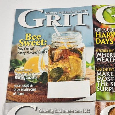 4 Grit Magazine March/April May/June Sept/Oct Nov/Dec 2021 Editions