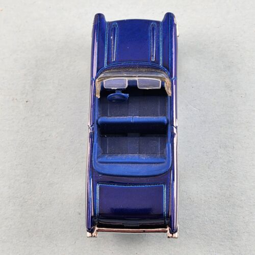 1997 Matchbox 1957 Chevrolet Bel Air Convertible Blue 1 66 Scale