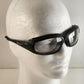 Versio DX Vintage US Safety Glasses Clear Amber Smoke Lenses with Case