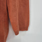 Talbots Petites Women's MP Orange 100% Cashmere Crewneck Sweater Pullover Ribbed