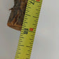 Jesus Christ Crucifix Rustic Tree Bark Wood Wall Cross 18" x 12.5" Vintage