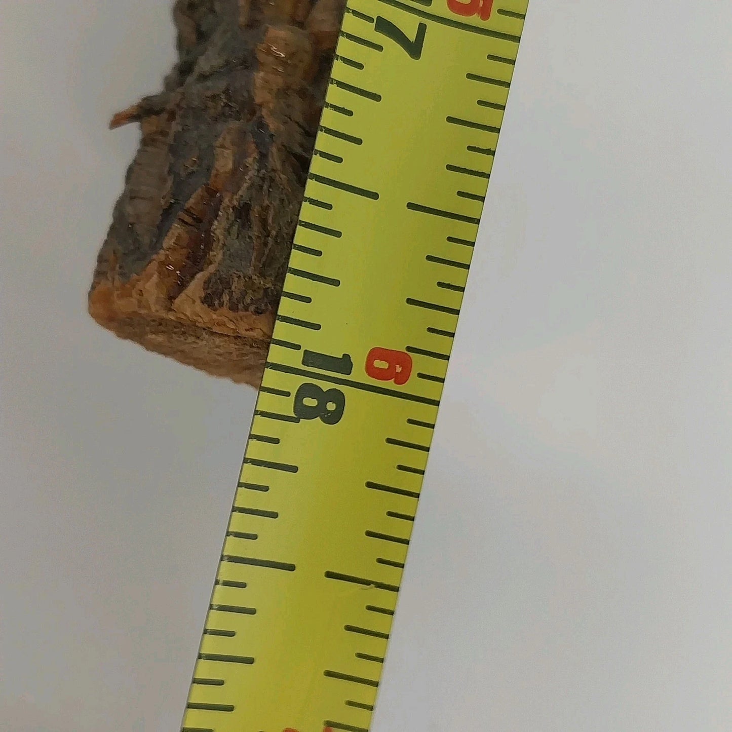 Jesus Christ Crucifix Rustic Tree Bark Wood Wall Cross 18" x 12.5" Vintage
