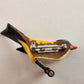 Japanese Takahashi Hand Carved Bird Brooch Pin Hand Painted Vintage
