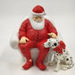 Department 56 Santa Winter Silhouette Dog’s Best Friend Dalmatian Figurine 1996