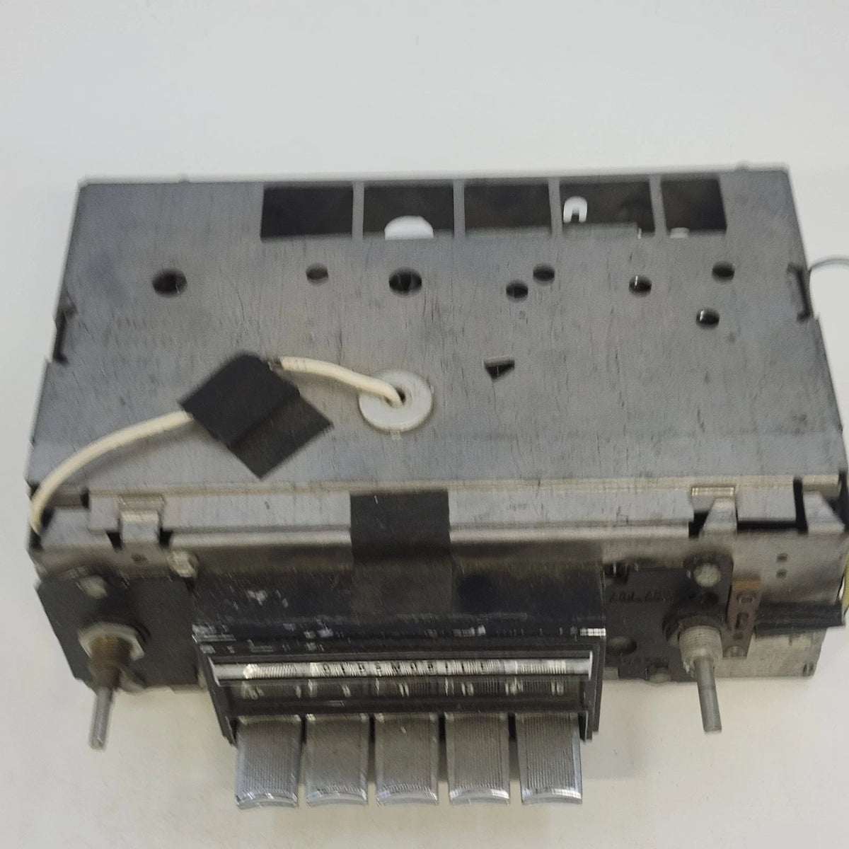 Oldsmobile Delco AM Push Button Transistor Car Radio With Knobs Untested OEM