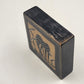 Hand Painted Solid Stone Tile 4"x4"x1" Giraffe & Elephant on Each Side