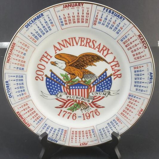 USA Bicentannial 1776-1976 Commemorative 200th Souvenir Plate Spencers Gifts