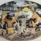 Franklin Mint Catnap Lodge Bryan Moon Fine Porcelain Plate Limited Edition COA