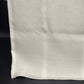 White Long Tablecloth with Embroidery Diamond & Striped Line Design 102" x 58"