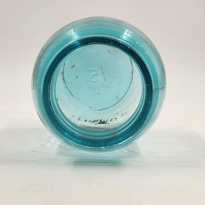 Ball Perfect Mason Jar Aqua Blue Quart No.15 Rough Rim 1923–62 Regular Mouth VTG