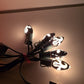 Halloween 10 Bulb Novelty Lights Ghosts and Pumpkins Vintage Tested & Working