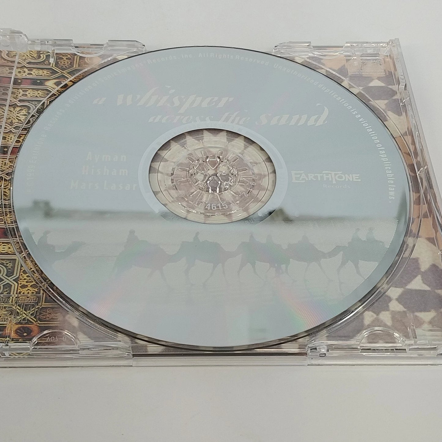 Ayman Hisham Mars Lasar A Whisper Across the Sand CD 1999 New Age Ambient