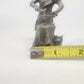 Hudson Baston 1972 Colonial Blacksmith Pewter Figurine Anvil Hammer 3" Vintage