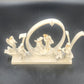 Napco Joy Nativity Musical Figurine Holy Family Wise Men Angel 9" Christmas Vtg