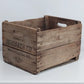 Zeropack Wooden Crate Winchester VA Advertising Storage Box Vintage 18x15x12
