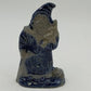 Rowe Pottery Works Salt Glazed Santa with Tree Cat and Christmas Goose 1995 Vtg