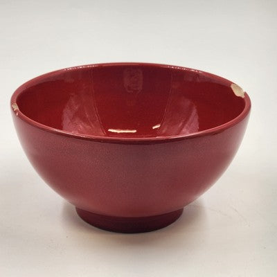 Waechtersbach Fun Factory Red Cherry Cereal Bowl 6" Germany 8926803 Minor Chip