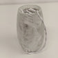 Frosted Glass Snowman Cardinal Winter Scene Vase Light Plug In Christmas 5.25"