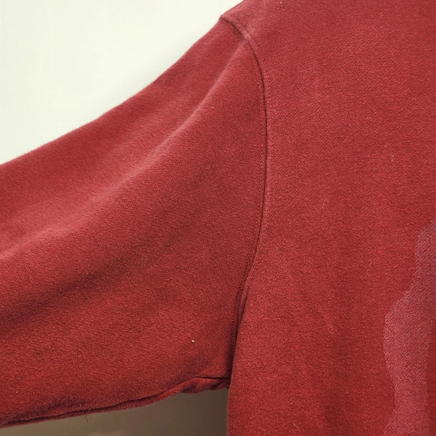 Ohio State Buckeyes Heavyweight Zip Hoodie Size Medium Red OSU Embroidered Logo