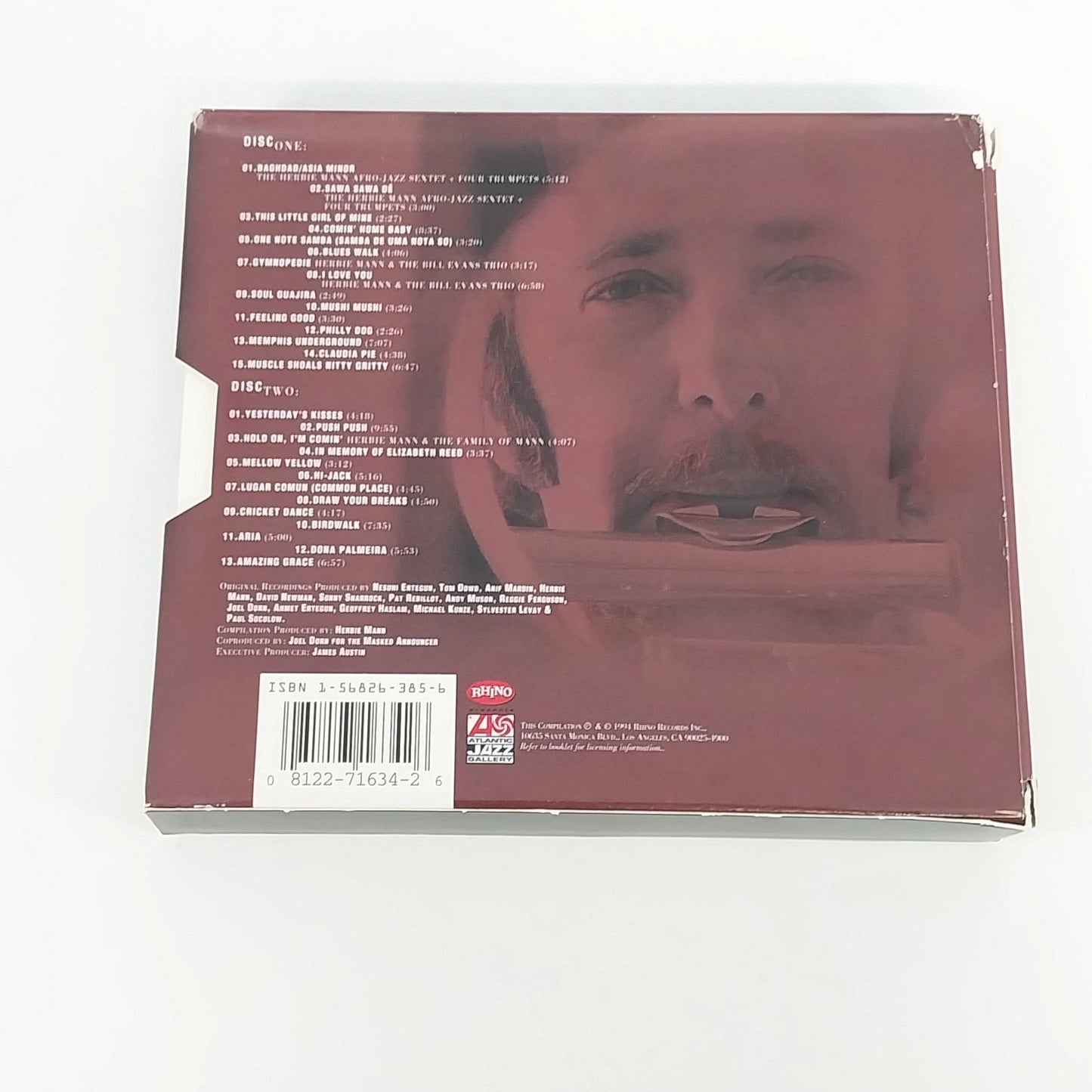 Herbie Mann The Evolution of Mann Anthology 2 CD Set Rhino Atlantic Jazz 1994