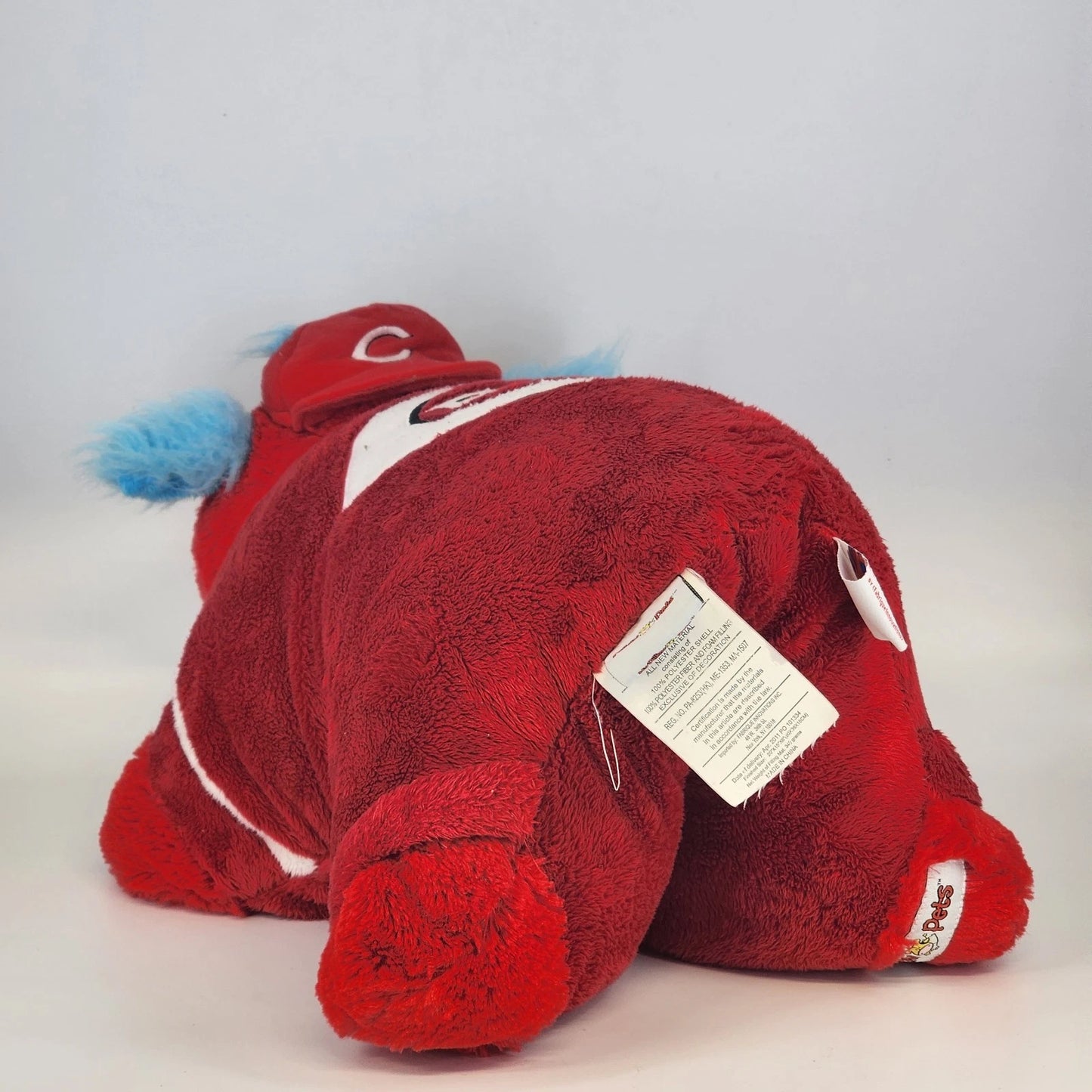 Cincinnati Reds MLB Pillow Pet Plush Travel Pillow 18 Inch 2011