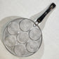 Nordic Ware Emoji Pancake Griddle Pan Seven 3" Smiley Faces Aluminum 10.5"