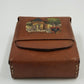 WETZLAR Lottehaus Brown Leather Cigarette Tobacco Pouch Case Holder Pat.gesch
