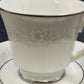 5pc Noritake Cumberland 2225 Japan Place Setting White Floral