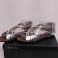 Relativity Cleo Metallic Silver Strappy Sandals Womens 8M