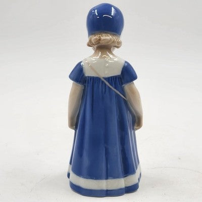 Else in Blue Dress Porcelain Figurine 1574 Royal Copenhagen Bing & Grondahl