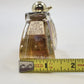 Avon Here's My Heart Cologne Clear Glass Butterfly Decanter 1.5 fl oz Vintage