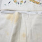 8 Pillow Case Linen Salvage AS IS for crafts Vintage Embroidery Mr Mrs Cat Girl