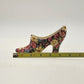 Royal Winton Porcelain Shoe Figurine 6" Grimwades Florence Floral England 1995