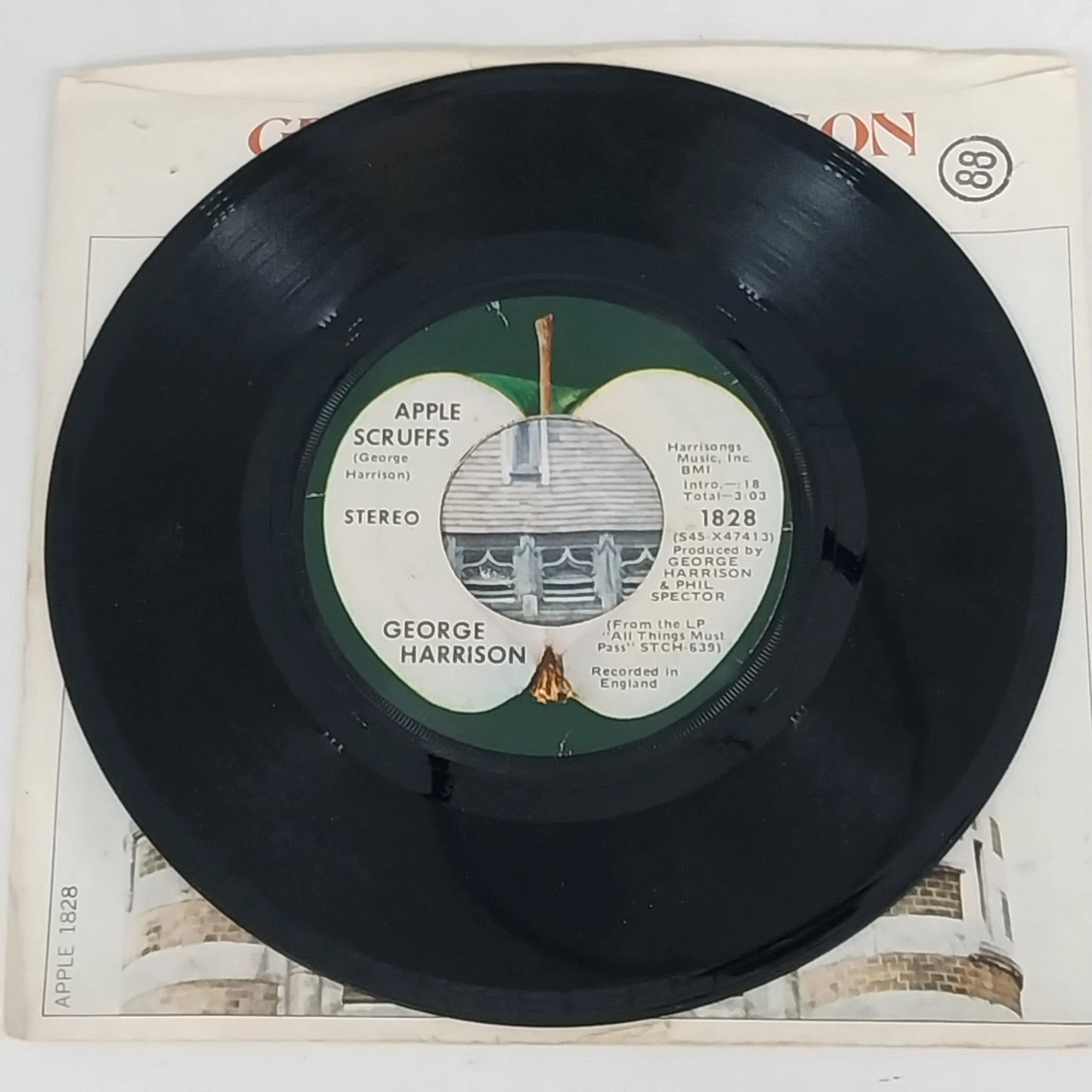 George Harrison What Is Life 45 RPM Vinyl Apple Records 1971
