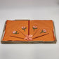 Orange Avacado Set 4 Place Mats 17"x12" & 4 Napkins 7" Sq Floral Style No 864