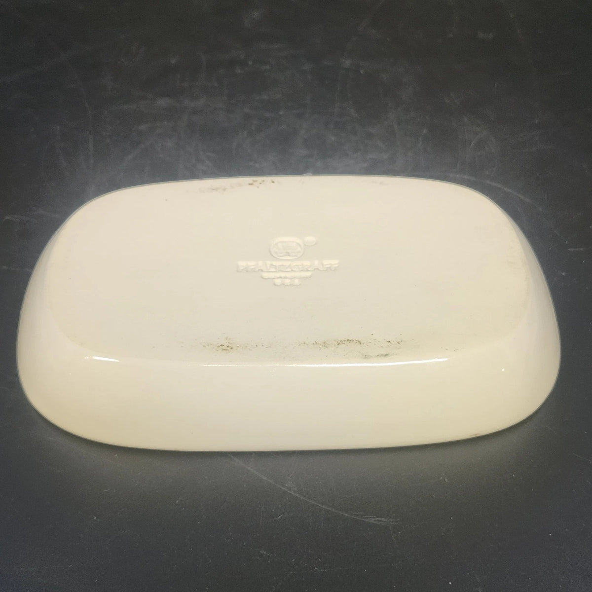 Pfaltzgraff April Casserole Dish 7" Rectangular Baker Floral Stoneware USA Vtg