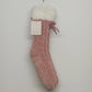 Lauren Conrad Pink Faux Fur Slipper Socks Womens L XL