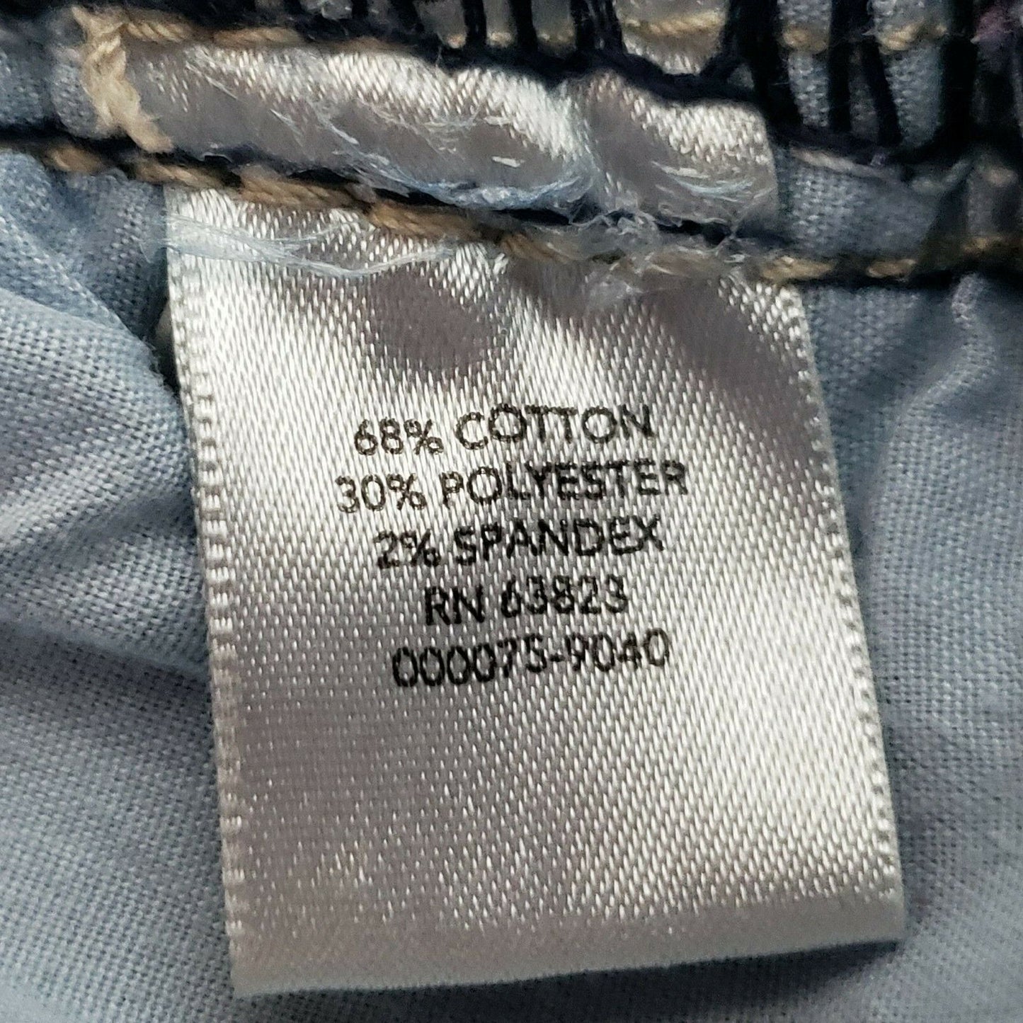 Christopher Banks Distressed Denim Jeans Size 14 Blue Stretch Embellished Women