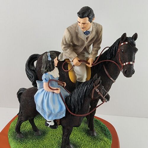 Gone With The Wind Figurine San Francisco Music Box Rhett & Bonnie Riding Lesson