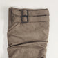 Anna Taupe Boots Slouch Faux Suede Knee High Women 8.5 Wedge Heel NWT Zip Buckle