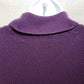 The Tog Shop Women's Large Purple 100% Acrylic Turtleneck Knit Pullover Top