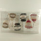 Snowman Shower Curtain Hooks Ceramic Snowplace Like Home Holiday Christmas NIB