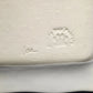 Prairie Dog Pottery Black Newfoundland Candy Cane Christmas Plate 9.25" Square