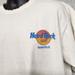 Hard Rock Cafe Nashville T-Shirt XL White Cowboy Hat Boot Graphic Vintage
