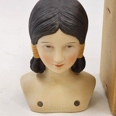 Western Indian Maiden Doll Kit by Yield House Includes Head Arms Legs & Pattern