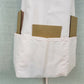 Breast Cancer Awareness Pink Ribbon Pink Bib Apron 3 Pocket 28"W x 24"L Adj Neck