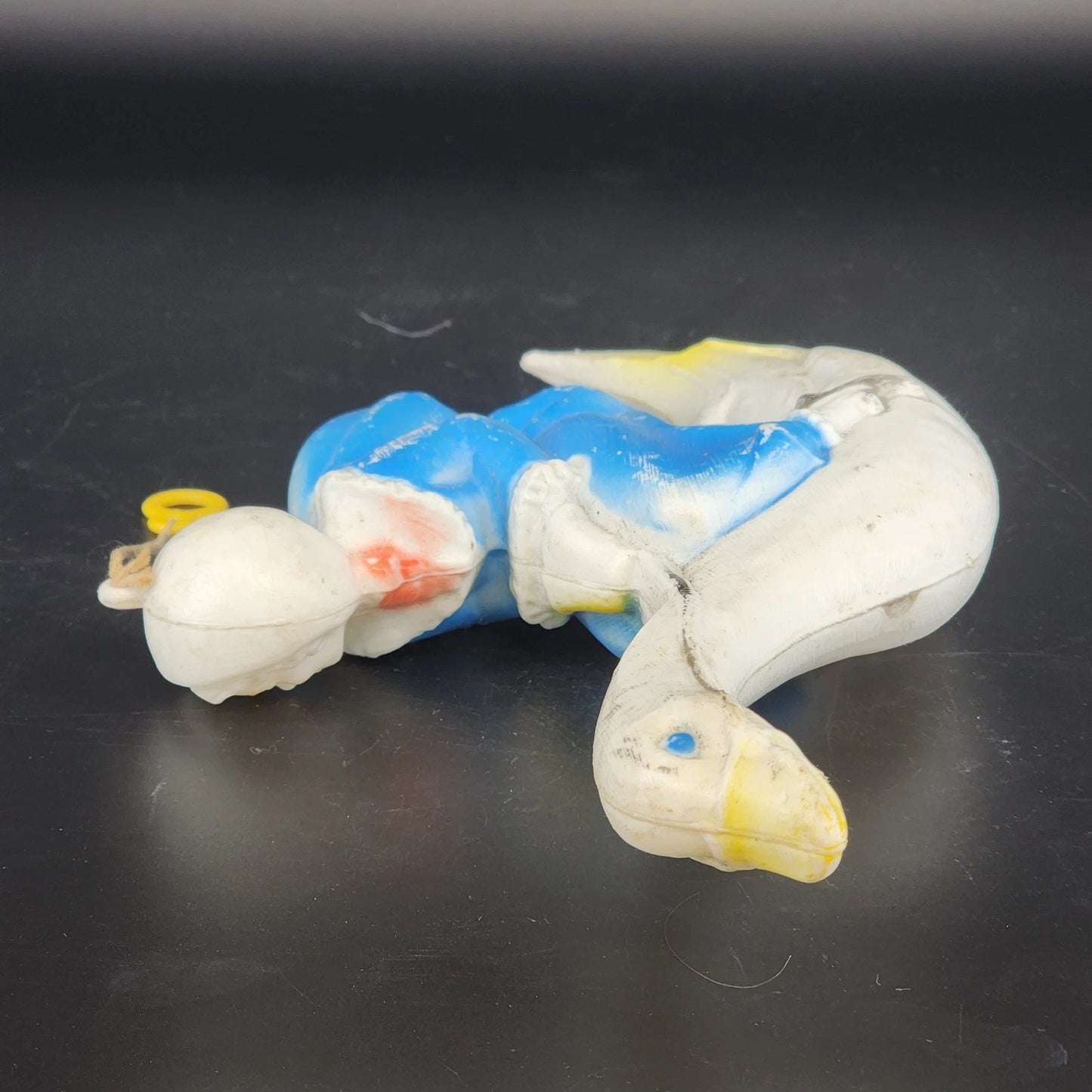 SaniToy Mother Goose Blow Mold Plastic Mobile Nursery Rhymes Piece 1970 Vintage