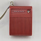 Realistic Flavoradio Transistor Radio Red Radio Shack Pocket Size Parts Repair