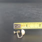 Vintage Faux Pearl Clip On Earrings Gold Tone Screw Back Classic